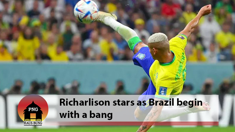 BRAZIL CRUISE TO 2-0 VICTORY OVER SERBIA