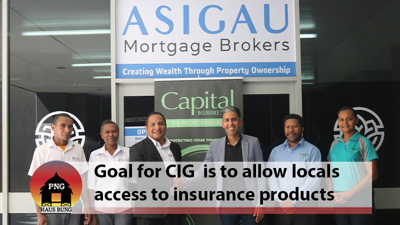 ASIGAU MORTGAGE BROKERS  PARTNER WITH CAPITAL INSURANCE GROUP