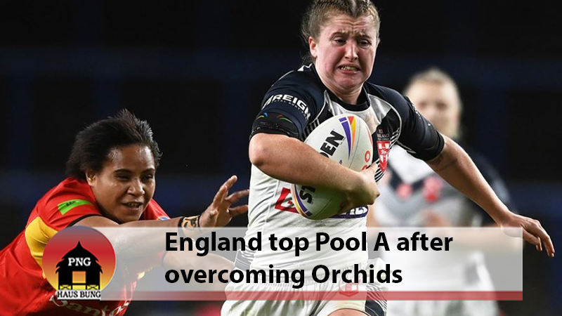 ENGLAND CRUISE TO A 42-4 WIN OVER ORCHIDS
