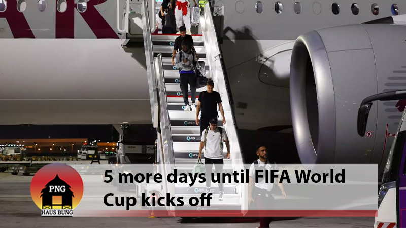 QATAR WELCOMES 1ST WORLD CUP TEAMS
