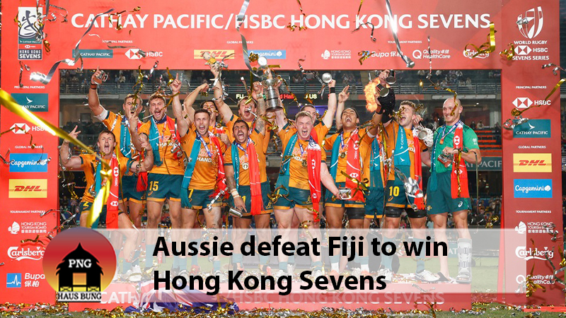AUSTRALIA ENDS FIJI'S DOMINANCE IN HK 7's
