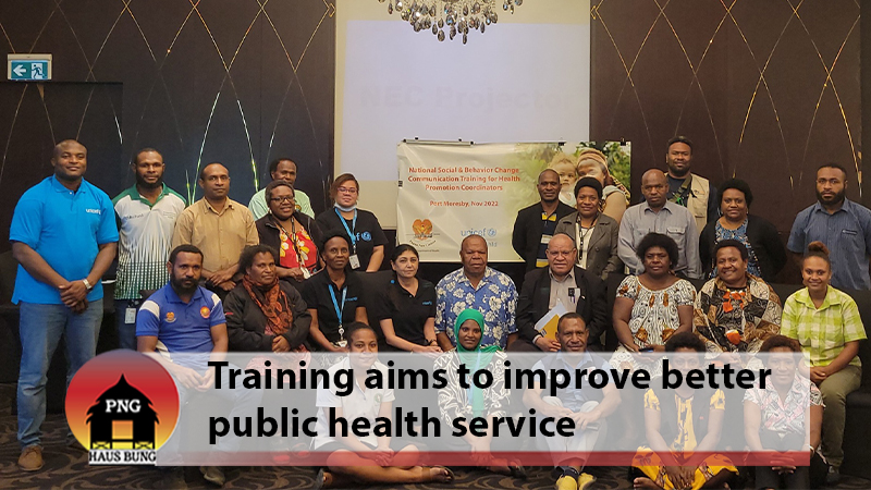 SOCIAL AND BEHAVIOR CHANAGE TRAINING FOR HEALTH PROMOTION PROFESSIONALS