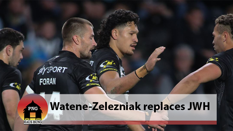 DWZ BACK IN KIWIS SIDE, THOMPSON OUT FOR ENGLAND