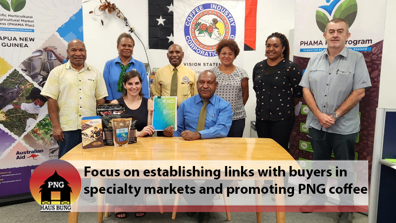 COFFEE INDUSTRY CORPORATION RENEWS MOU WITH PHAMA PLUS