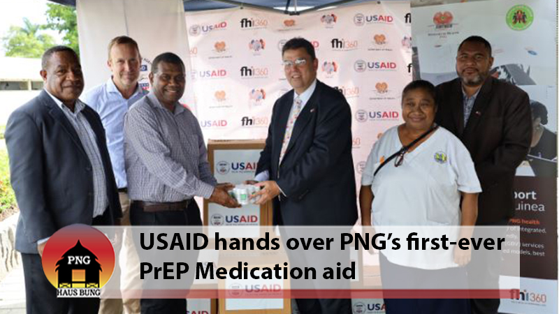 USAID DONATION SUPPORTS PNG FIGHT AGAINST HIV AIDS
