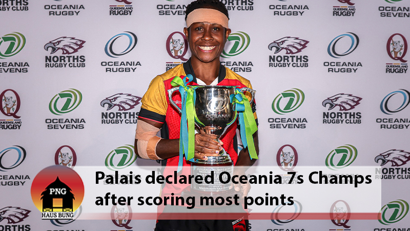 PNG WOMENS AND TONGA MENS DECLARED WINNERS OF OCEANIA RUGBY 7s