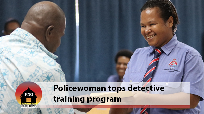 20 OFFICERS COMPLETE DETECTIVE TRAINING PROGRAM