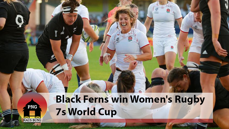 NZ WIN 34-31 IN A THRILLING 7's MATCH AGAINST ENGLAND