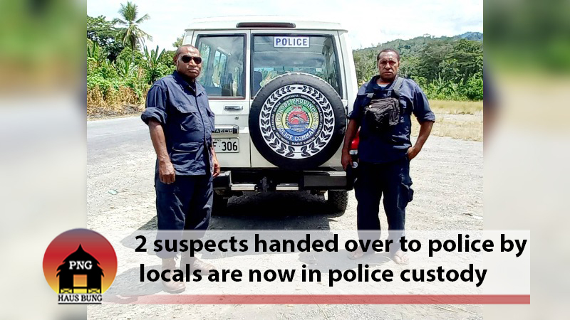 MOROBE POLICE BOSS PRAISED LOCALS FOR THEIR ASSISTANCE