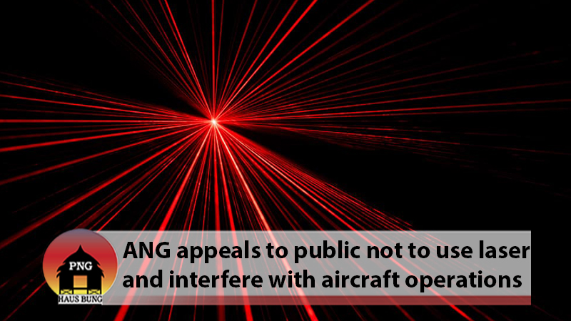 LASER LIGHTS CAN BE A THREAT TO FLIGHT SAFETY