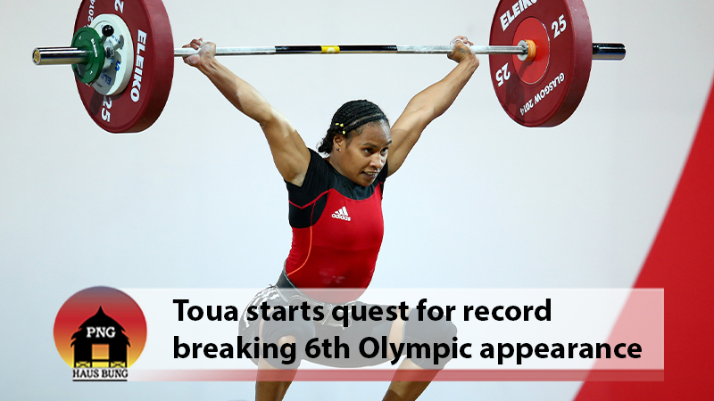 DIKA TOUA STARTS HER ATTEMPT FOR OLYMPIC NUMBER SIX