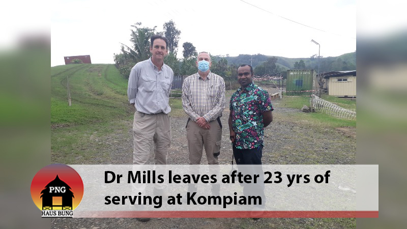 MILLS LEAVES KOMPIAM HOSPITAL WITH LASTING LEGACY