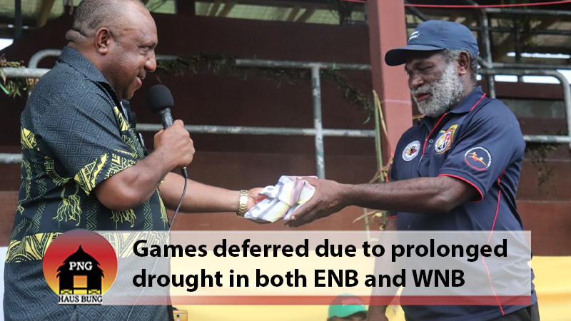 REGIONAL YOUTH GAMES POSTPONED
