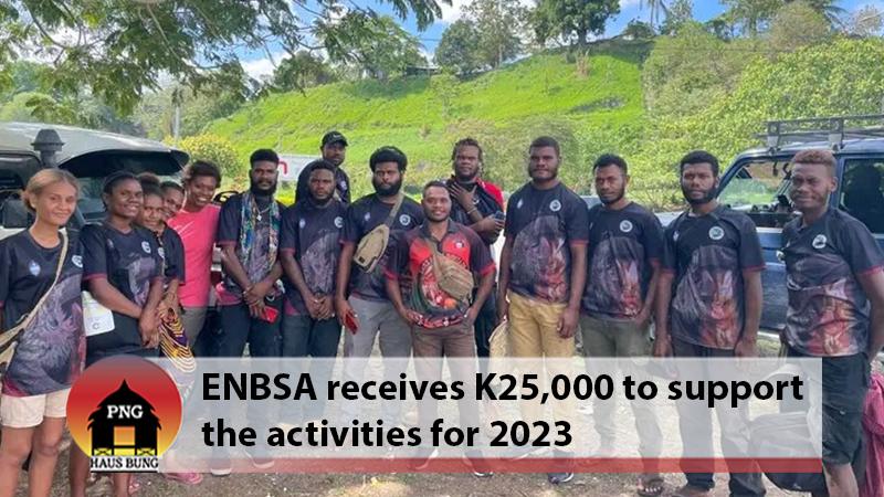 RABAUL AND KOKOPO DISTRICTS SUPPORT ENBSA WITH FUNDING