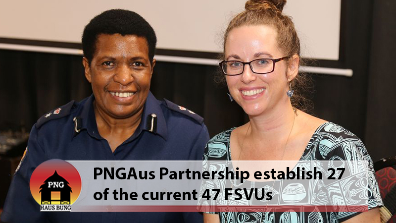 PNG AND AUSTRALIA PARTNERSHIP HELPING WITH FSVUs