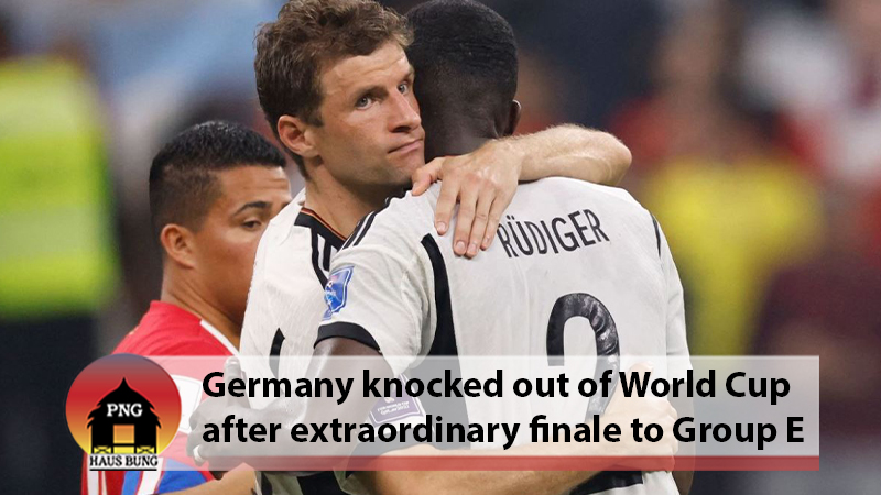 GERMANY FALL SHORT DESPITE BEATING COSTA RICA