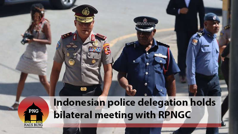 PNG AND INDONESIA PARTNER TO ADDRESS TRANSNATIONAL CRIMES