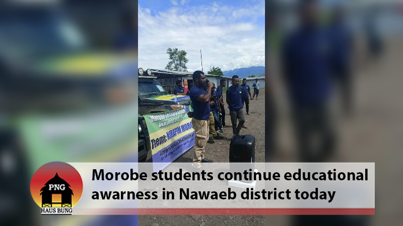 STUDENTS HOPE TO COMPLETE AWARENESS VISIT TO ALL VILLAGES IN NAWAEB DISTRICT