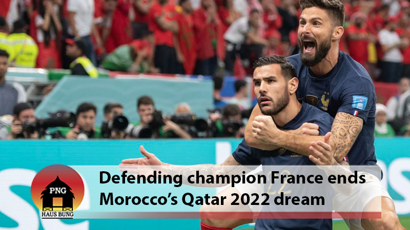 FRANCE REACH 4th WORLD CUP FINAL WITH 2-0 WIN