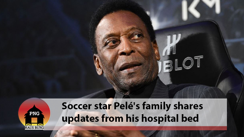 PELE DIAGNOSED WITH COLON CANCER AND IS IN ELEVATED CARE