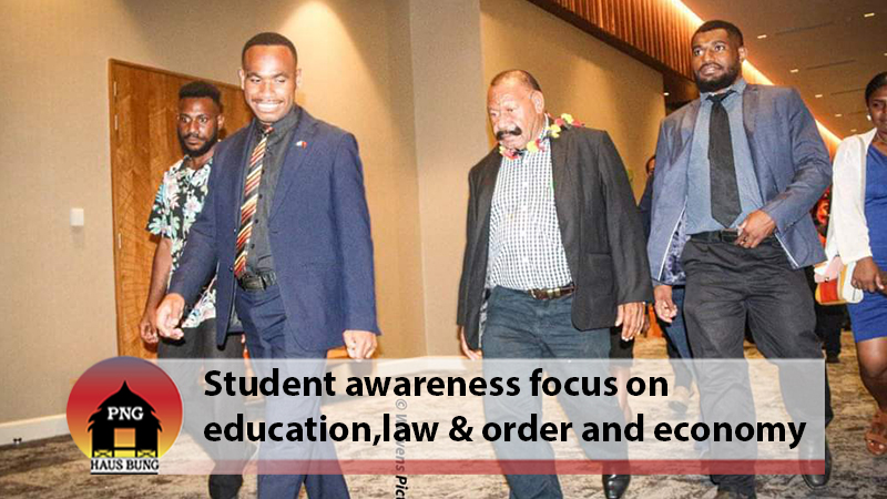 MOROBE TERTIARY STUDENTS CARRY OUT AWARENESS PROGRAM