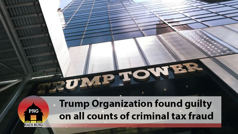 TRUMP ORGANIZATION COMPANIES GUILTY OF FRAUD
