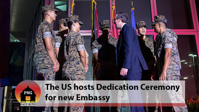 NEW EMBASSY HIGHLIGHTS USA's COMMITMENT TO PNG