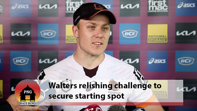 WALTERS CONFIDENT TO RETAINING NUMBER 9 JERSEY