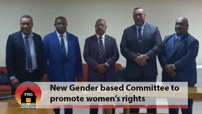 NEW MEMBERS OF GENDER EQUALITY PARLIAMENTARY COMMITTEE SWORN IN