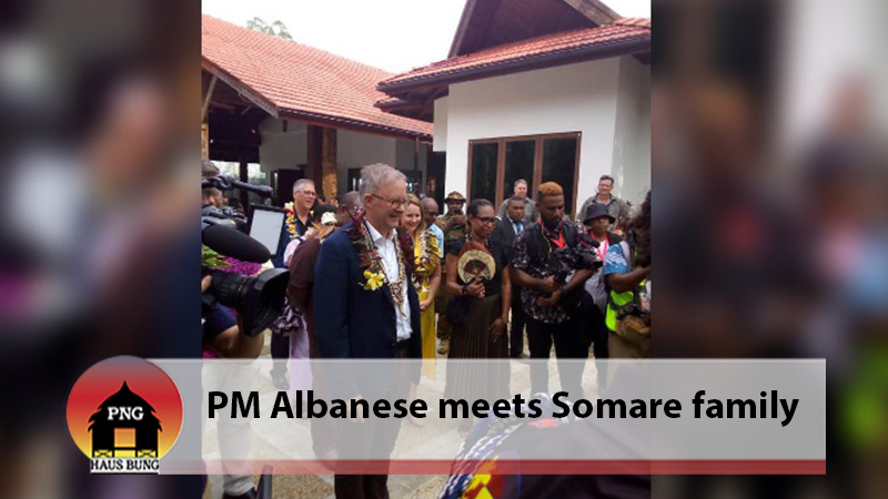 AUST PM VISIT WEWAK ON HIS SECOND VISIT TO PNG