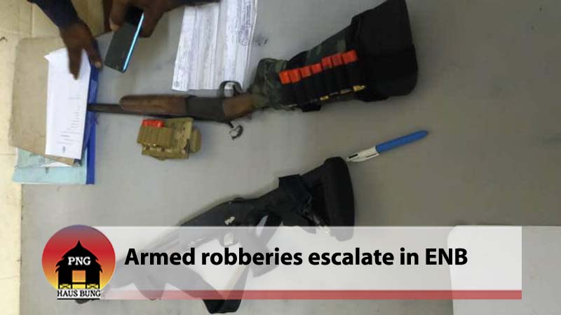 ENB RECORDS ANOTHER ARMED ROBBERY