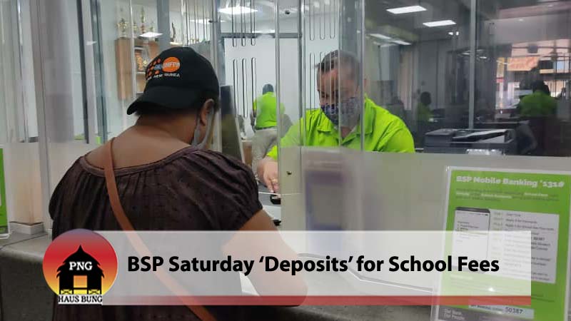 BSP ACCOMODATES FOR CUSTOMERS "BACK-TO-SCHOOL NEEDS