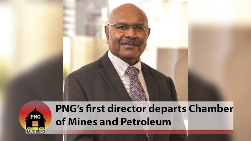 CHAMBER OF MINES THANK DR. MELLAM FOR HIS INVALUABLE SERVICES