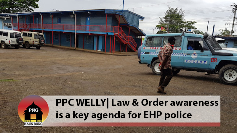 EHP POLICE PLANS FOR THE YEAR