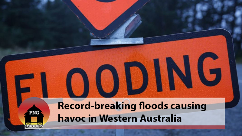 FLOOD CONTINUES TO AFFECT COMMUNITIES IN WA