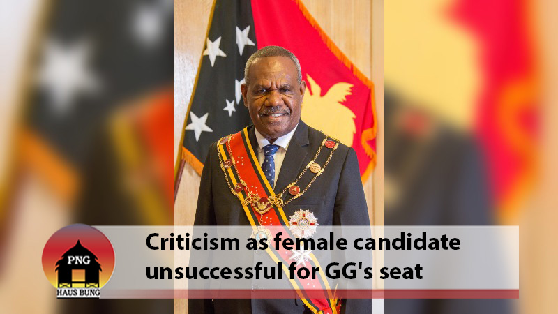 DISAPPOINTMENT AS WOMAN OVERLOOKED FOR TOP PNG ROLE