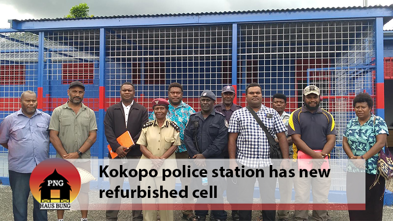 KOKOPO POLICE STATION MAINTENANCE FOCUSED ON CELL BLOCK UPGRADE
