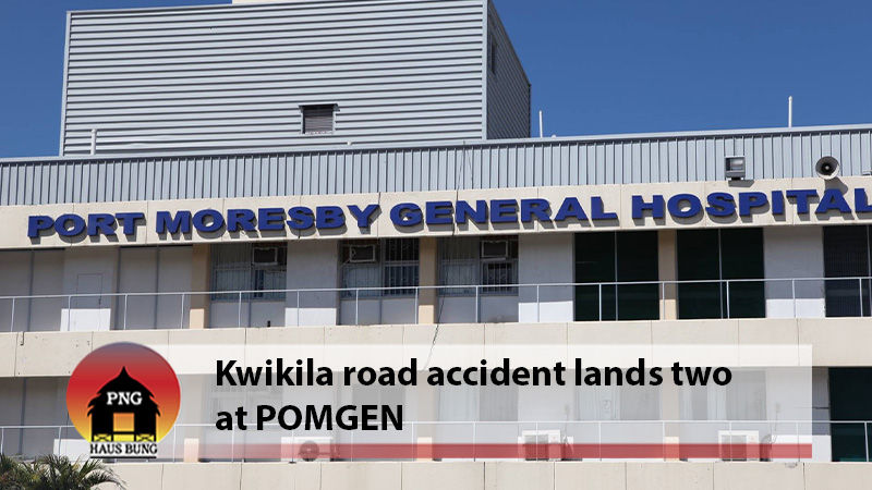OVERTURNED PMV TRUCK RESULTS IN TWO INJURIES