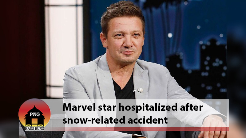 ACTOR JEREMY RENNER IN CRITICAL CONDITION AFTER WEATHER-RELATED ACCIDENT