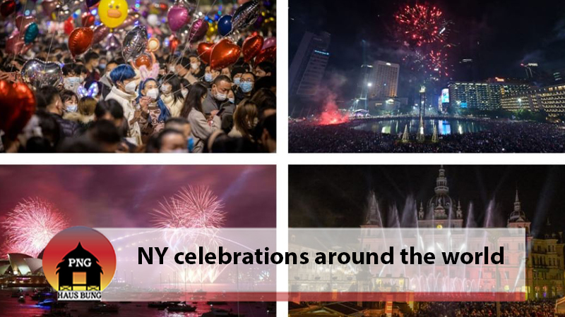 THE WORLD USHERS OUT 2022 AND WELCOMES 2023