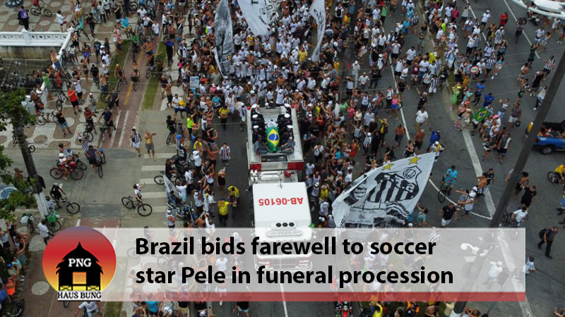 PELE BURIED AT BRAZIL'S 14-STOREY VERTICAL CEMETERY