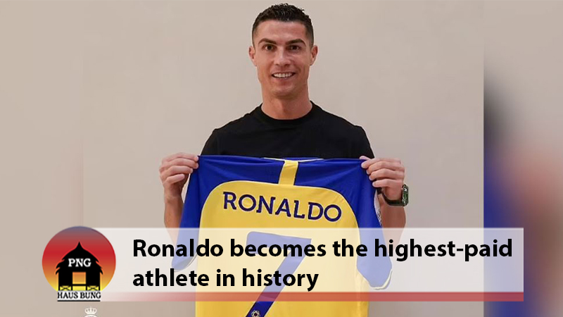 RONALDO SIGNS A WHOPPING £177 MILLION A YEAR DEAL WITH AL NASSR
