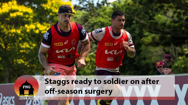 STAGGS FOCUS ON IMPROVING THIS SEASON
