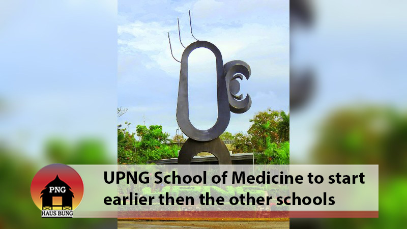 UPNG CLASSES STARTS NEXT MONTH