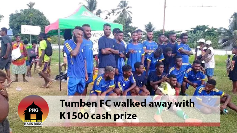TUMBEN FC CROWNED CAHMPION IN WAWEN’S CUP