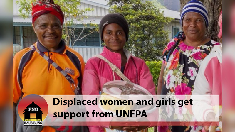 UNFPA RESPONDS TO HEALTH HYGIENE NEEDS OF WOMEN AFFECTED BY VIOLENCE