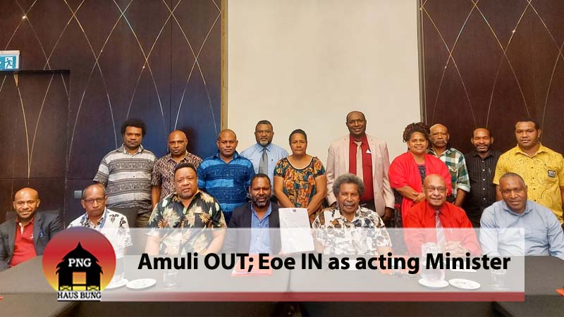 EOE APPOINTED ACTING MINISTER FOR COMMERCE