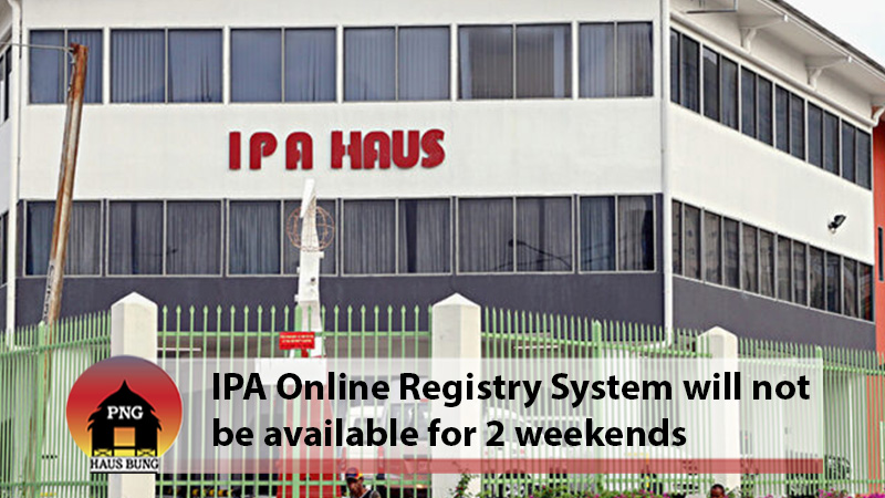 ONLINE REGISTRY SYSTEM SHUTDOWN NOTICE