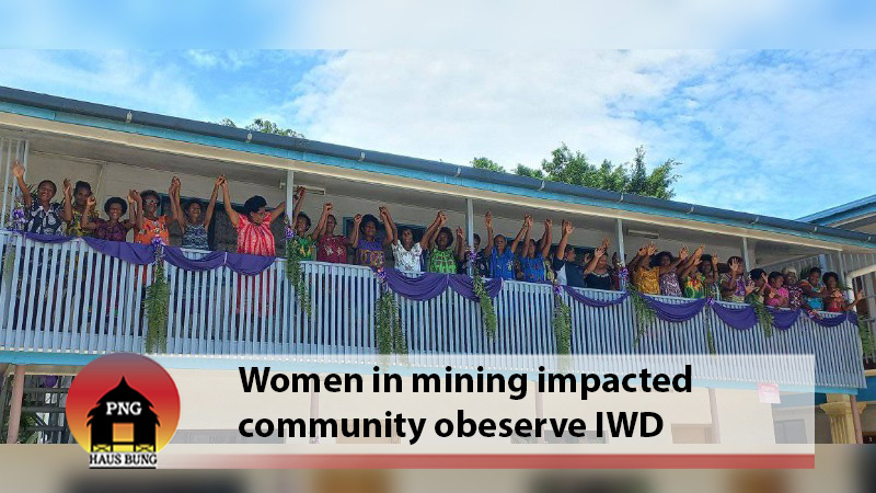 MINE IMPACT COMMUNITY MARK INTERNATIONAL WOMEN’S DAY