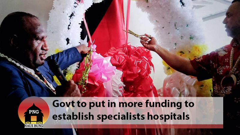 PRIME MINISTER OPENS ESP SPECIALIST HOSPITAL